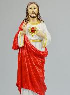 Statue du Sacré Coeur Jésus en Résine - 30cm