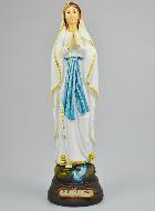 Statue de Notre Dame de Lourdes en Résine - 30cm