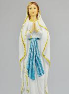 Statue de Notre Dame de Lourdes en Résine - 30cm