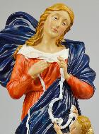 Statue de Marie qui Défait les Noeuds en Résine - 30cm