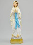 Statue de Notre Dame de Lourdes en Résine - 20cm