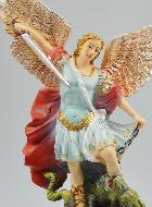 Statue de Saint Michel Archange en Résine - 20cm