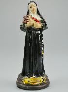 Statue Sainte Rita - 12cm