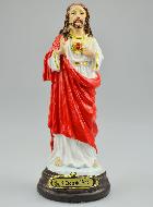 Statue du Sacré Coeur Jésus - 12cm
