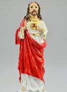 Statue du Sacré Coeur Jésus - 12cm