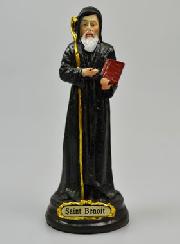 Statue Saint Benoit - 12cm