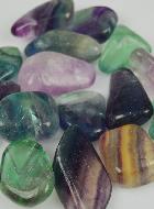 Pierre Roulée Fluorite Multicolore