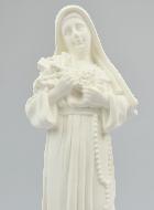 Statue Sainte Rita en Albâtre - 19cm