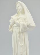 Statue Sainte Rita en Albâtre - 19cm