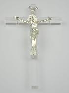 Crucifix Moderne Art Déco à suspendre - 15cm