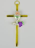 Pendentif Croix d'Aube de Communion - 15cm