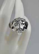Bague Lion de Juda - Argent Massif - Taille 58