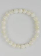Bracelet en Pierre Naturelle de Lune Blanche