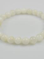 Bracelet en Pierre Naturelle de Lune Blanche