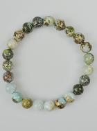 Bracelet en Pierre Naturelle de Larimar