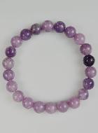 Bracelet en Pierre Naturelle de Lepidolite