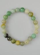 Bracelet en Pierre Naturelle d'Amazonite Multicolore - 8mm