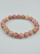 Bracelet en Pierre Naturelle de Rhodonite d'Australie