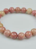 Bracelet en Pierre Naturelle de Rhodonite d'Australie