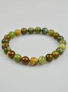 Bracelet en Pierre Naturelle d'Opale Verte