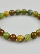 Bracelet en Pierre Naturelle d'Opale Verte