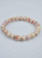 Bracelet en Pierre Naturelle de Rhodochrosite 7-8mm