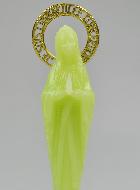 Statue Notre Dame de Lourdes Fluo - 11 cm