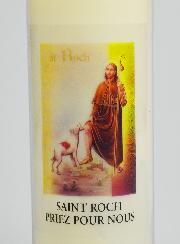 Bougie de Neuvaine à Saint Roch - 17.5cm