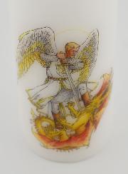 Cierge de Saint Michel Archange & le Dragon