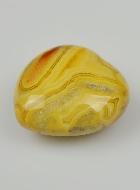 Pierre Coeur en Agate Crazy Lace - 30mm