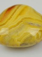 Pierre Coeur en Agate Crazy Lace - 30mm