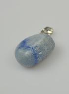 Pendentif en Pierre d'Aventurine Bleue - 10mm