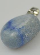 Pendentif en Pierre d'Aventurine Bleue - 10mm