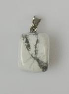 Pendentif en Pierre d'Howlite - 10mm