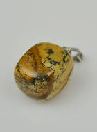 Pendentif en Pierre de Jaspe Paysage - 10mm