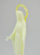 Statue Vierge Miraculeuse Fluo Lumineuse - 14 cm