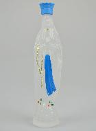 Statue Bouteille Notre Dame de Lourdes avec Eau de Lourdes - 17cm