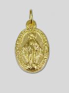 Médaille Miraculeuse Dorée de la Rue du Bac - 17mm