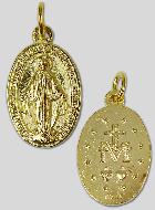 Médaille Miraculeuse Dorée de la Rue du Bac - 20mm