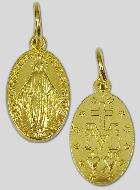 Médaille Miraculeuse Dorée Rue du Bac - 15mm