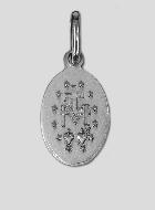 Médaille Miraculeuse Rue du Bac - 13mm - Argent Massif