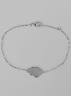 Bracelet Gourmette Enfant Nuage en Argent  - Maille Gourmette