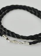 Collier Chaîne Cordon 50cm pour Pendentif - Fermoir en Argent 925/1000