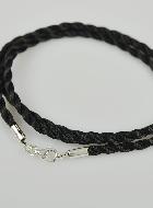 Collier Chaîne Cordon 55cm pour Pendentif - Fermoir en Argent 925/1000