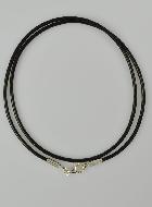 Collier Cordon 38cm pour Pendentif - Fermoir en Argent Rhodié