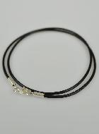 Collier Cordon 38cm pour Pendentif - Fermoir en Argent Rhodié