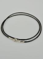 Collier Cordon 42cm pour Pendentif - Fermoir en Argent Rhodié