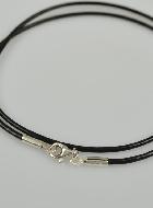 Collier Cordon 42cm pour Pendentif - Fermoir en Argent Rhodié