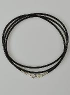 Collier Cordon 50cm pour Pendentif - Fermoir en Argent Rhodié