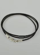 Collier Cordon 50cm pour Pendentif - Fermoir en Argent Rhodié
